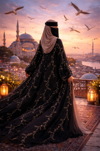 Sunnoti Fashion Sunset view over Istanbul's skyline
