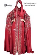 স্টোন আবায়া পার্টি বোরকা -৩ (Stone Abaya Party Borka 3) - Image 2