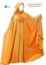 স্টোন আবায়া পার্টি বোরকা -৩ (Stone Abaya Party Borka 3) - Image 3